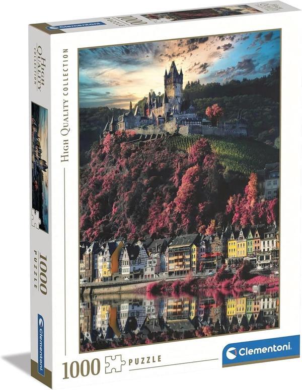 Clementoni 1000 Parça Collection Yetişkin Puzzle Cochem Castle 39648 - Image 1