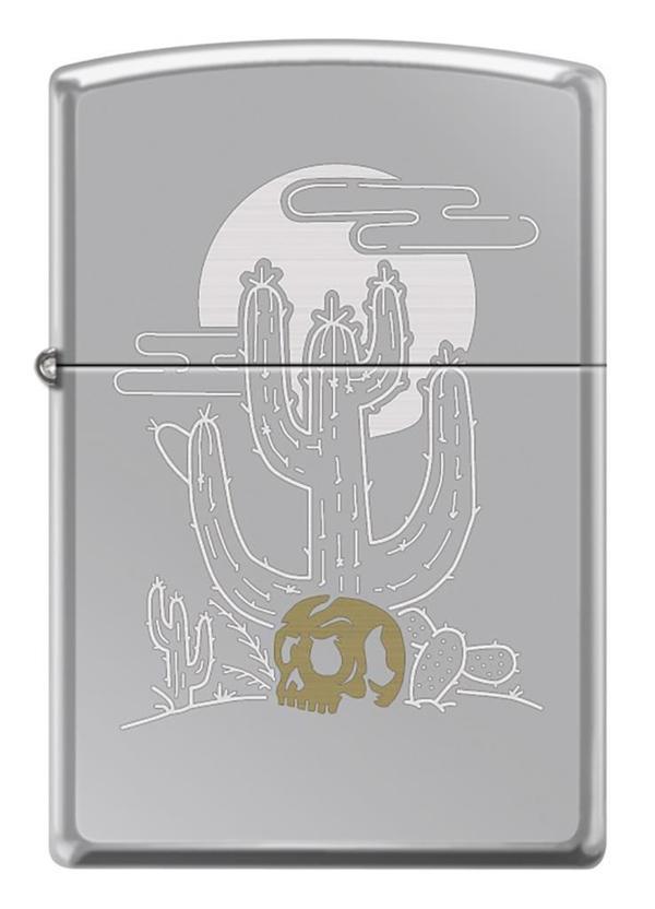 Zippo Çakmak Cactus And Skull Design 250-116087 - Image 1