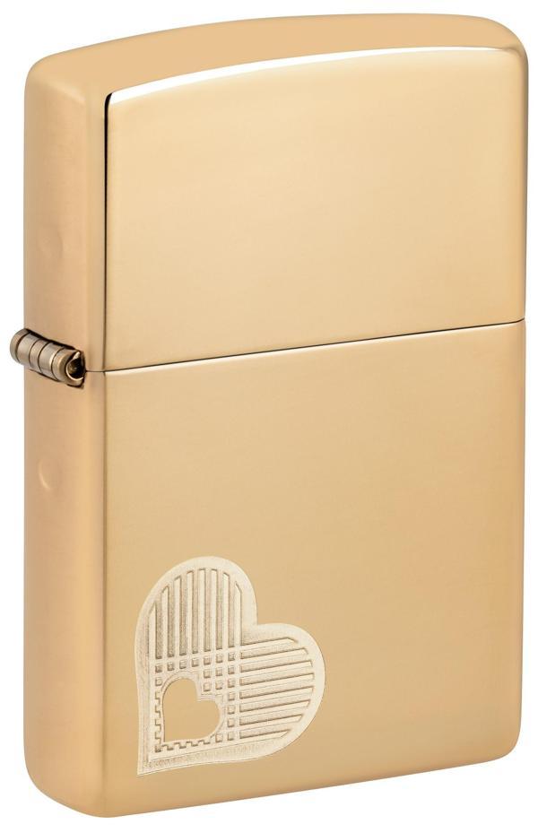 Zippo Çakmak 254B Double Heart Design 46281-117270 - Image 1