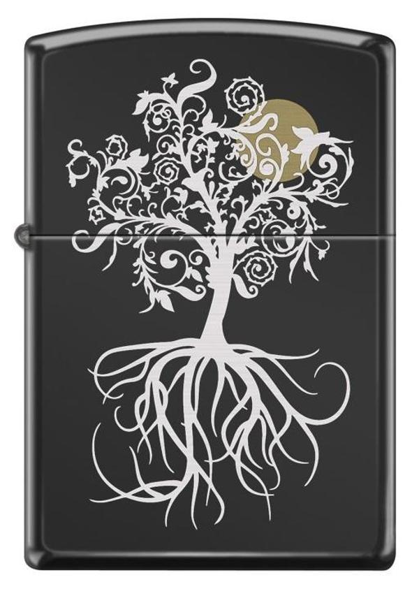 Zippo Çakmak Tree And Moon Design 24756-115820 - Image 1