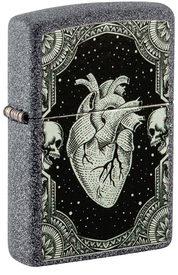 Zippo Çakmak 211 Hearts Design 48720-109152 - Image 1