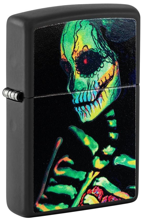 Zippo Çakmak 218 Glowing Skull Design 48761-109141 - Image 1