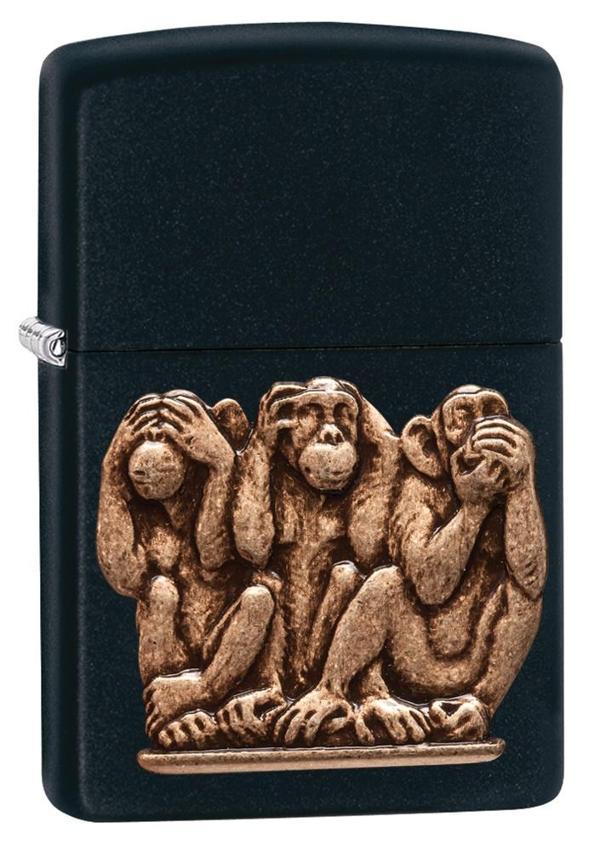 Zippo Çakmak 218 Three Monkeys 29409-000004 - Image 1