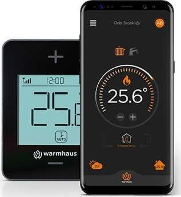 Warmhaus Recowa Kablosuz Programlanabilir Wifi Oda Termostatı - Image 1
