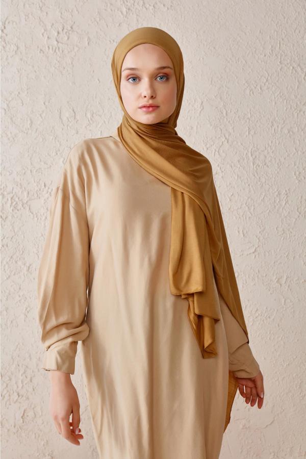 Schaless Likralı Penye Şal  - Image 1