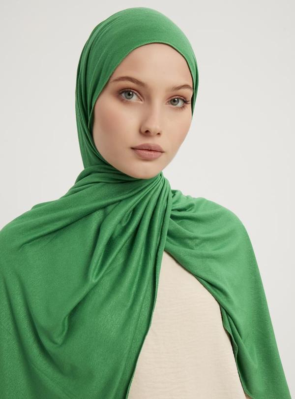 Schaless Likralı Penye Şal  - Image 1