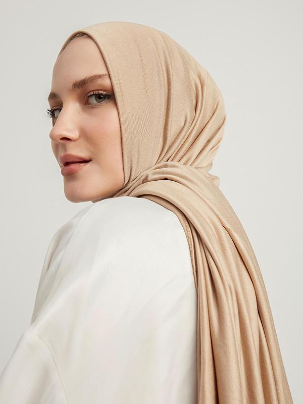 Schaless Likralı Penye Şal  - Image 1