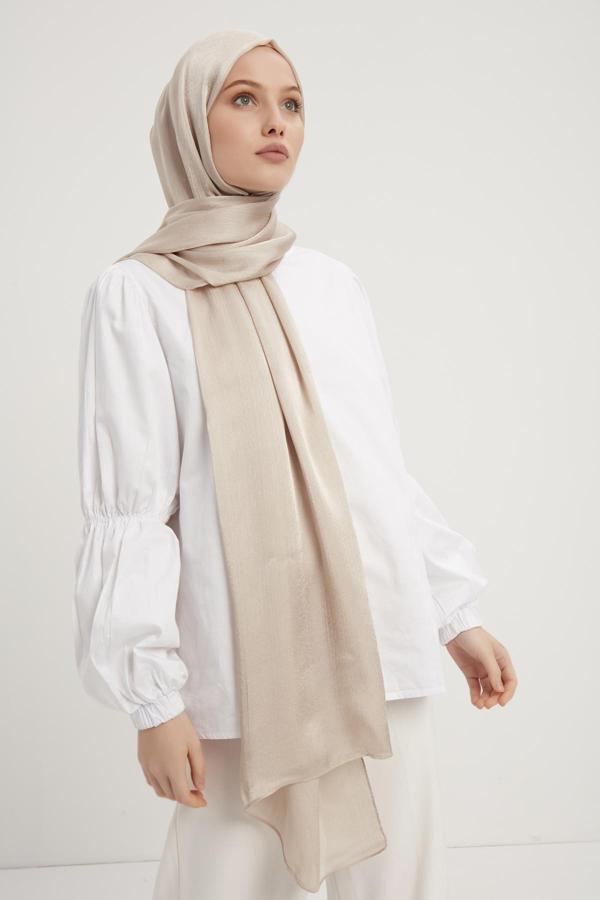 Schaless Janjanlı Krinkıl Şal  - Image 1