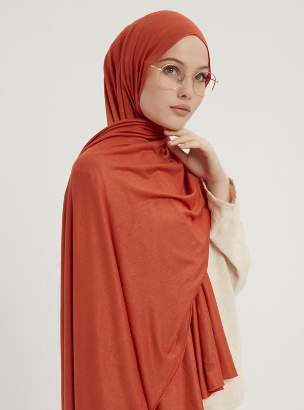 Schaless Likralı Penye Şal - Image 1