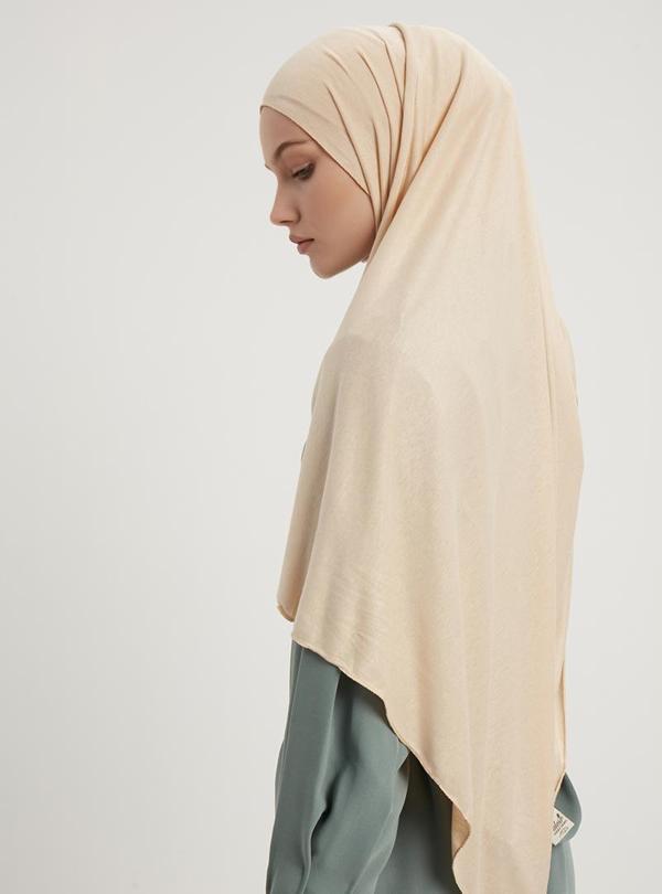 Schaless Likralı Penye Şal  - Image 1