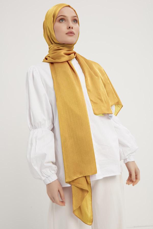 Schaless Janjanlı Krinkıl Şal  - Image 1