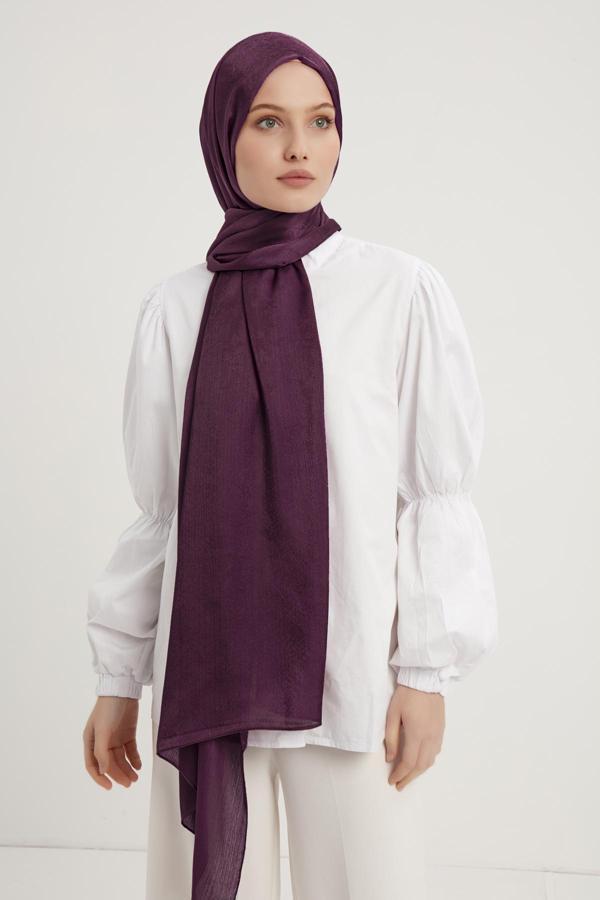 Schaless Janjanlı Krinkıl Şal  - Image 1