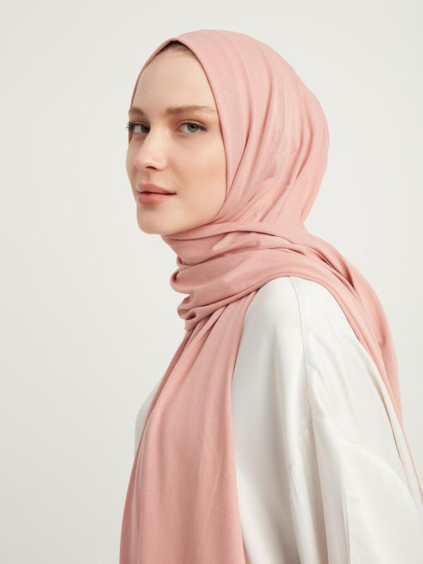 Schaless Likralı Penye Şal  - Image 1