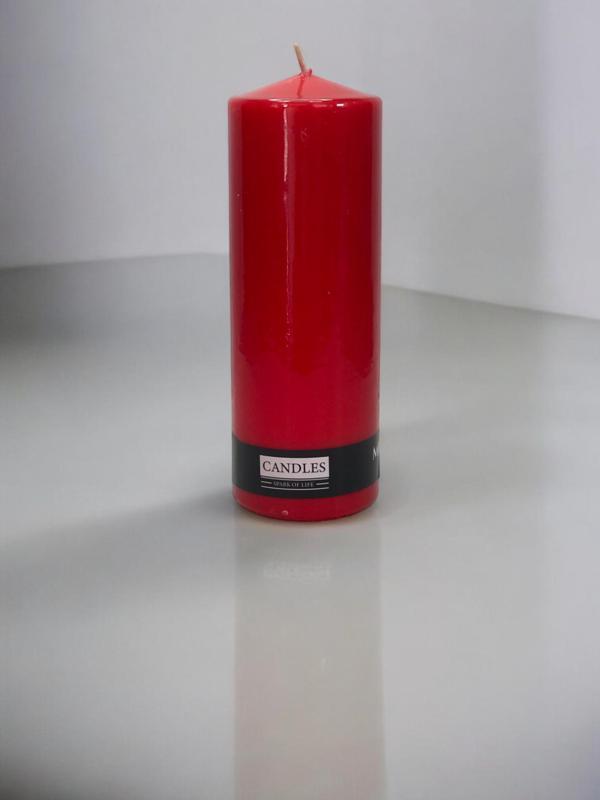 Baton Mumu Tekli 60 mm çap Silindir mum 170 mm boy gövde boya - Image 1