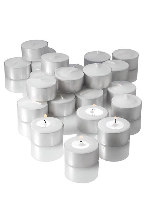 Tealight Mum 16 Lı Buhurdanlık Parti Ve Özel Günler Için 6 gr - Image 1