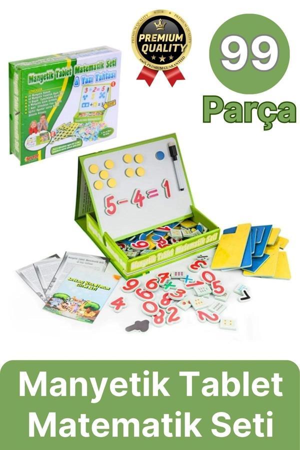 Özel Seri Eğlenceli Eğitici Öğretici Alfabe Rakam Sayı Yazı Tahtası Manyetik Tablet Matematik Seti - Image 1