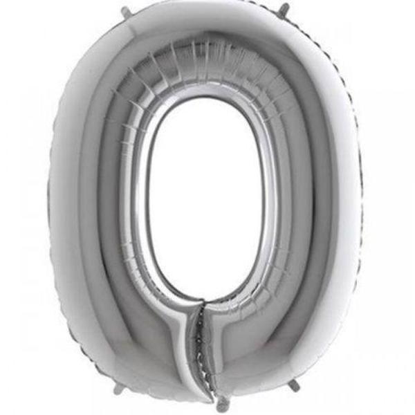 Büro Ev Ofis Etkinik Balonları için 100CM Silver Model Folyo Balon - Image 1