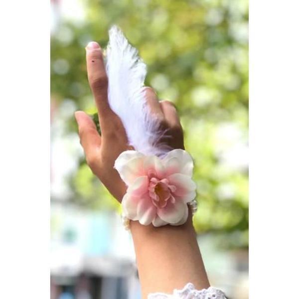 Büro Ev Ofis Etkinlik Gösteri Kostümü için 10ADET Somon Bride To Be Bileklik Seti - Image 1