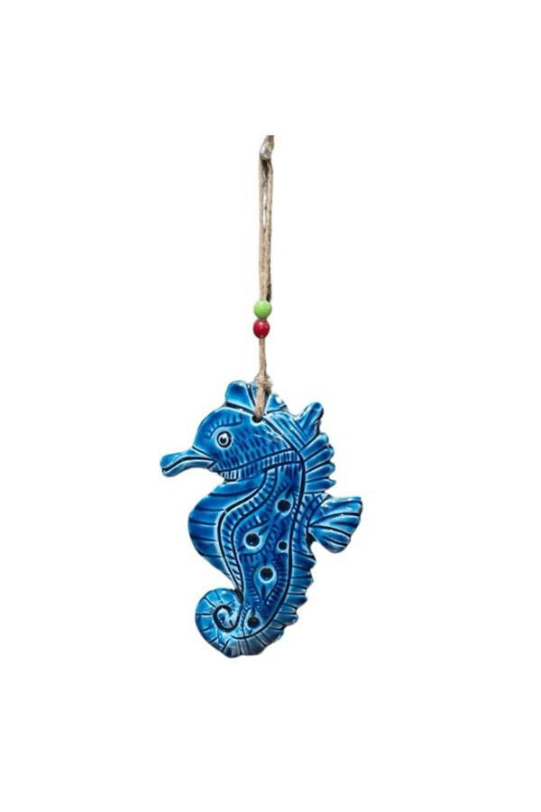 Pordizayn Dekoratif Deniz Atı Duvar Süsü 16Cm Turkuazmavi - Image 1