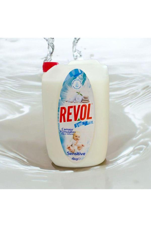Revol Çamaşır Yumuşatıcı Sensitive 4Lt - Image 1
