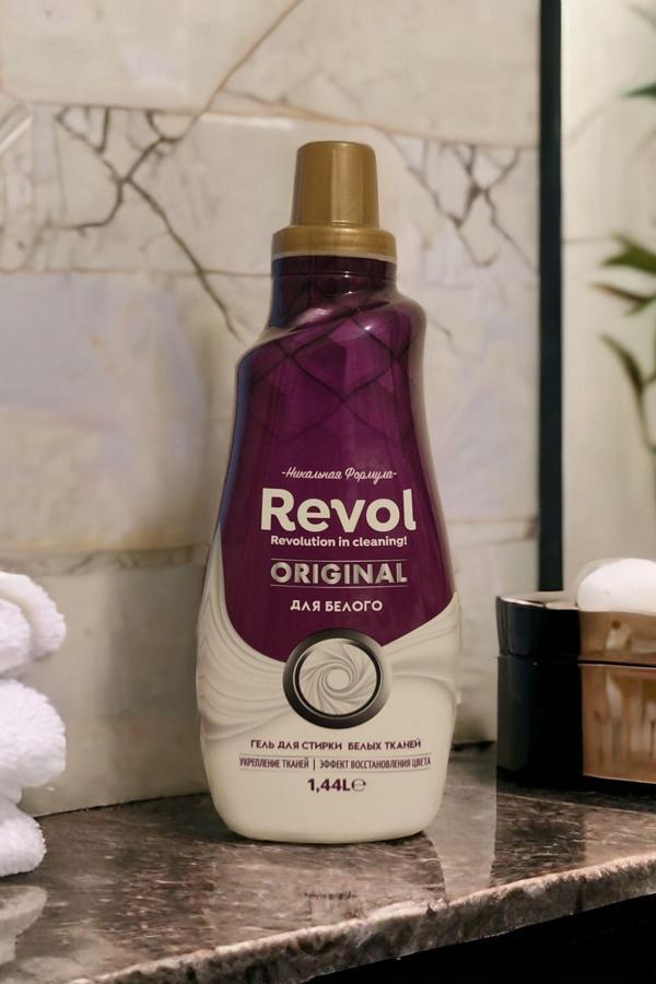 Revol Konsantre Sıvı Çamaşır Deterjanı Beyazlar 1,44Lt. - Image 1