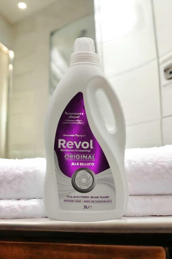 Revol Sıvı Çamaşır Deterjanı Beyaz 3 L - Image 1