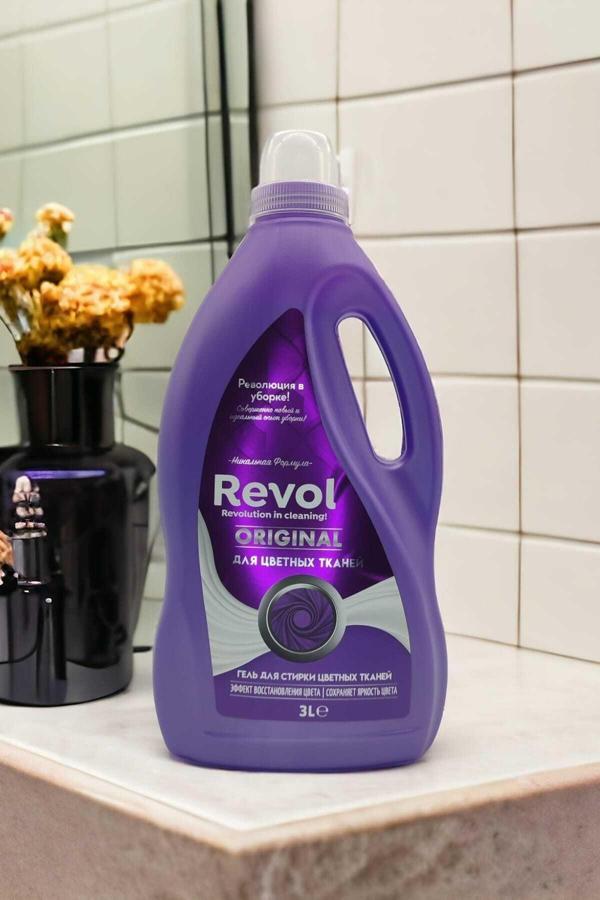 Revol Sıvı Çamaşır Deterjanı Renkli 3 Lt - Image 1