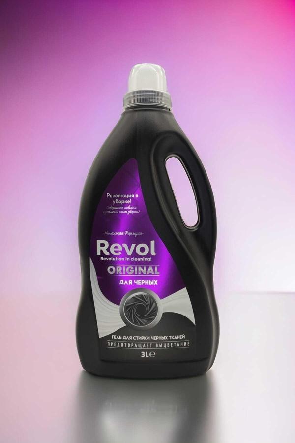Revol Sıvı Çamaşır Deterjanı Siyah Ve Koyu Renkler 3 Lt - Image 1