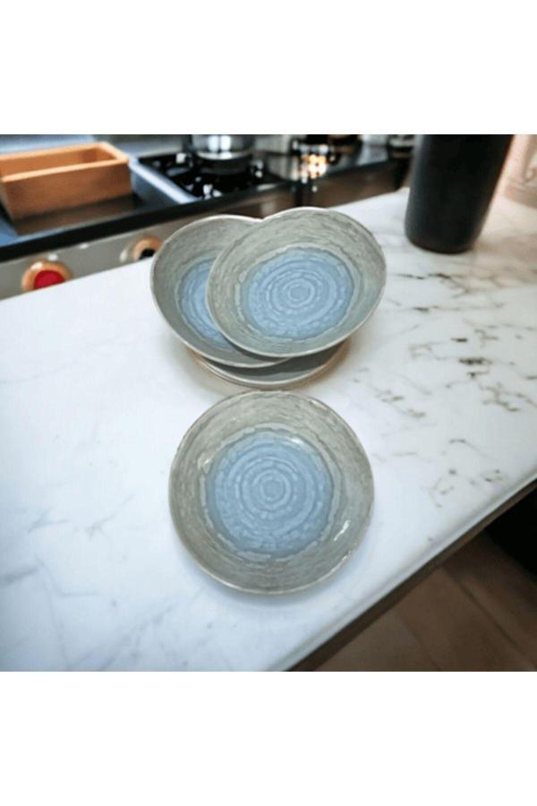 Trend Ucuzluk Porselen Yemek Tabağı 19 Cm 6 Adet Frk0010 - Image 1