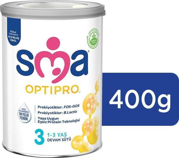 Sma Optipro Probiyotikli 3 400 Gr 1-3 Yaş Devam Sütü - Image 1