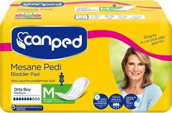 Canped Mesane Pedi Kadın Medium 10lu - Image 1