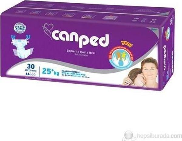 Canped Belbantlı Hasta Bezi Extra Küçük 30'Lu - Image 1