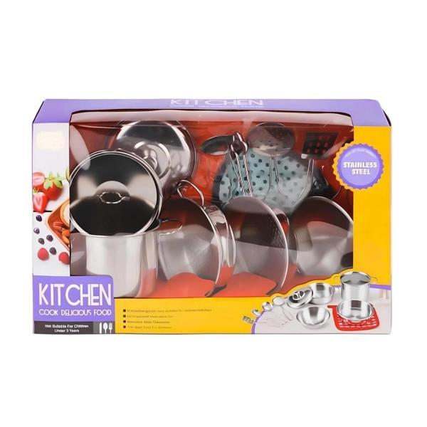 Çocuk Metal Yemek Seti - Image 1