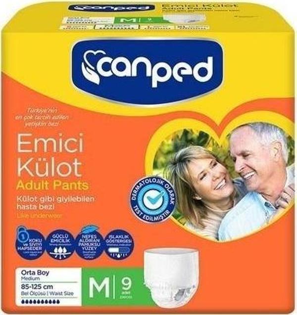 Canped Emici Külot 9 Adet M (Medium) - Image 1