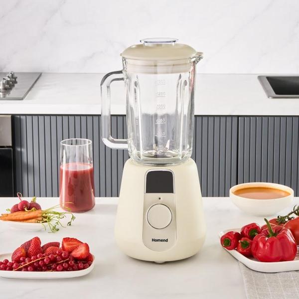 Homend Vintage Blendsetter 4927H Table Blender Krem 1000W - Image 1
