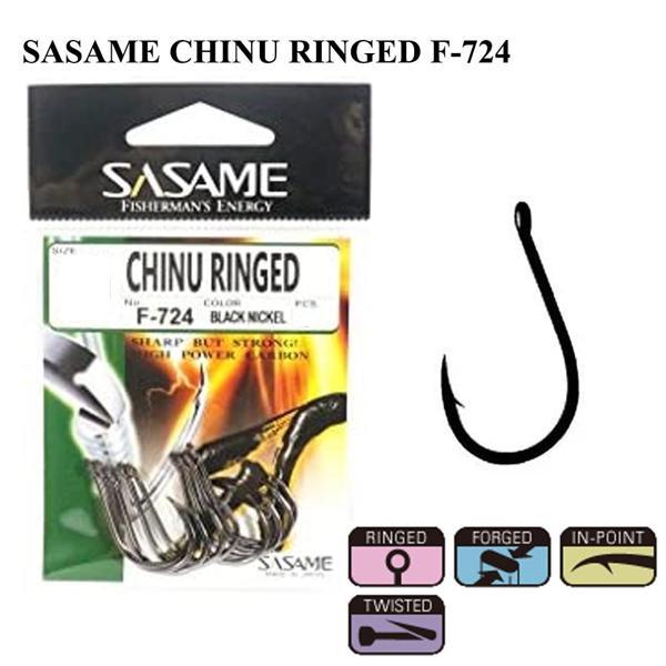 Sasame Chinu Ringed F-724 Black Nickel İğne 6-0 - Image 1