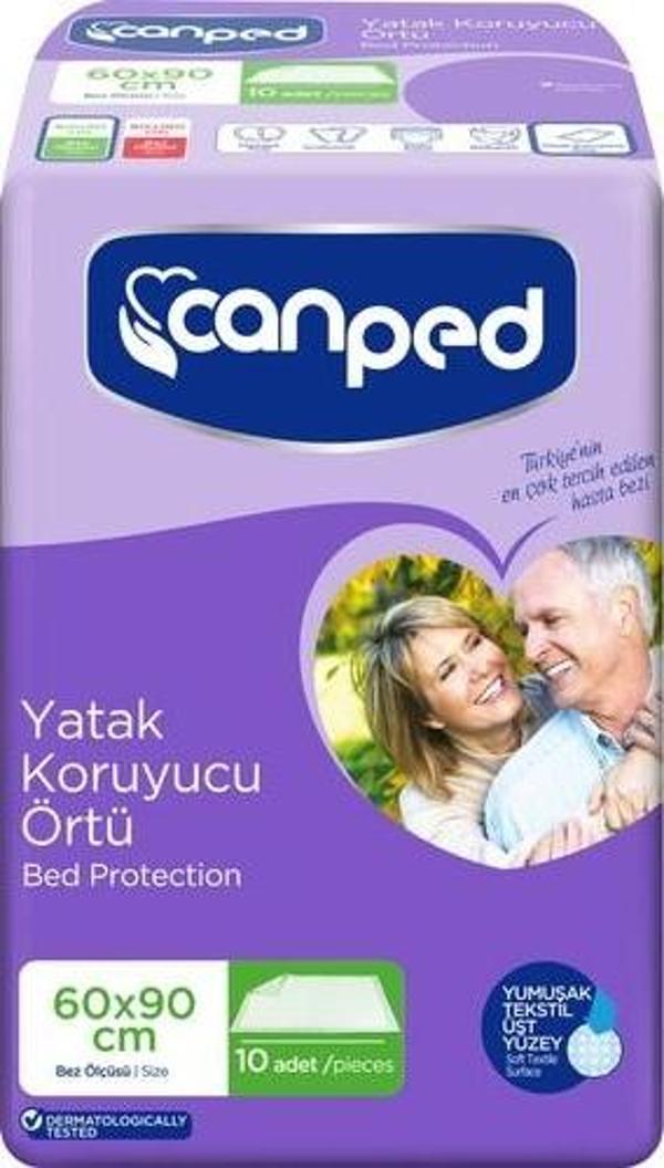 Canped Yatak Koruyucu Örtü Ekstra Örtü (60Cm * 90Cm) 10'Lu - Image 1