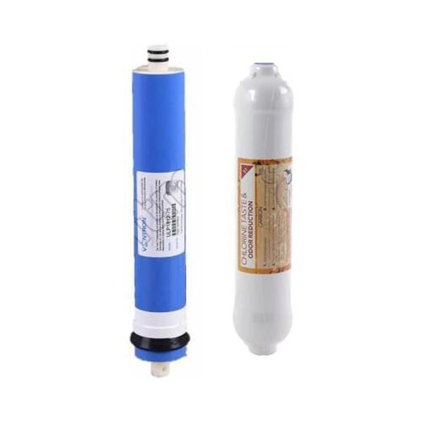Vontron Membran Filtre 75 Gpd + Coconat Bazlı Karbon Tatlandırıcı Filtre - Image 1