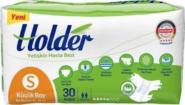 Holder Small Yetişkin Hasta Bezi - 30 Adet - Image 1