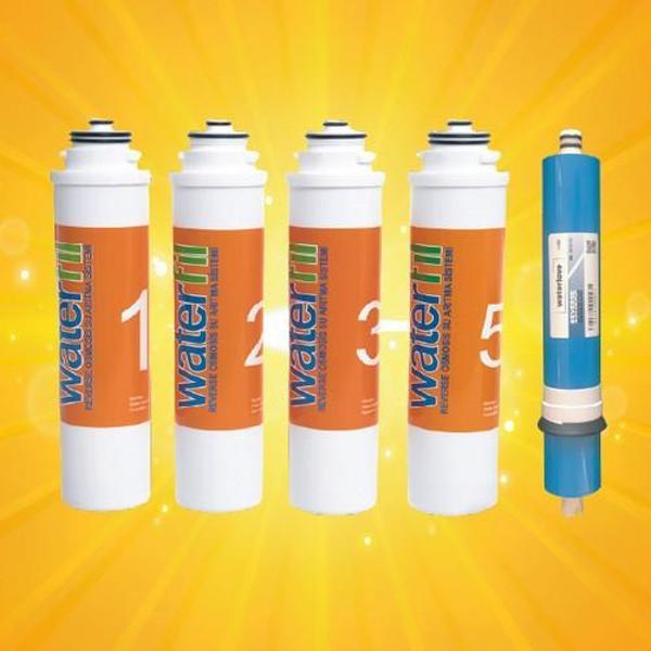 Waterlife Uyumlu Filtre 5 'Li Set Su Arıtma Filtresi - Image 1