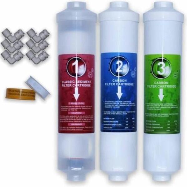 Kapalı Kasa Su Arıtma Cihazı Ön Filtre Seti (Dirsekler Dahil) - Image 1