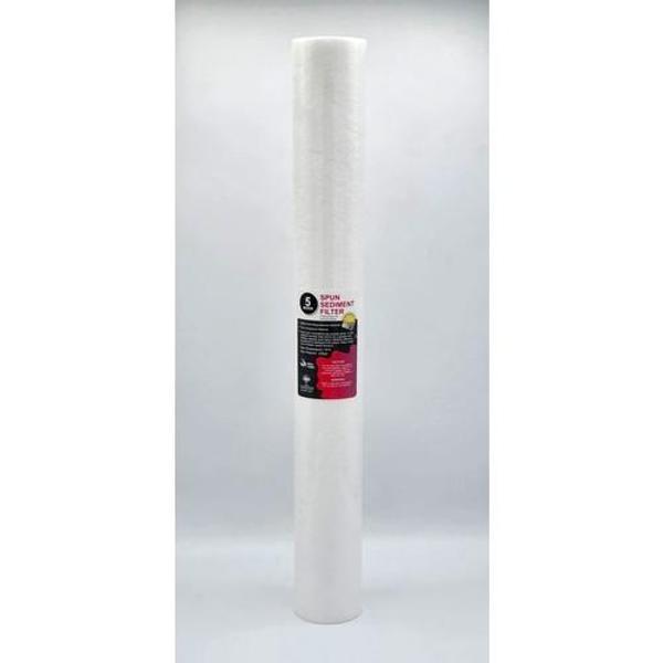 Watermanya 20'' 5 Mikron Pp Spun Sediment Açık Kasa Su Arıtma Filtresi (20'' Housing Uyumlu 1. Aşama Filtre) - Image 1