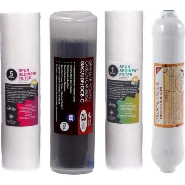 E-Water Su Arıtma Cihazı Filtresi 4'lü Filtre Seti Full Ekonomik Set - Image 1