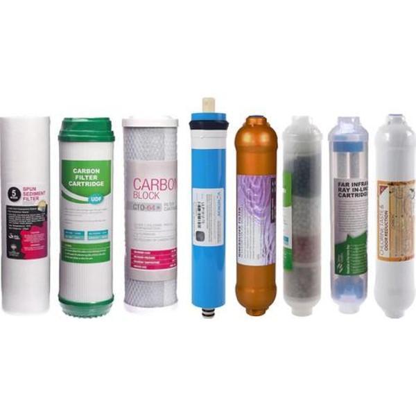 E-Water Su Arıtma Cihazı Filtresi 8'li Filtre Seti Votron Membran 2 Aşamalı - Image 1