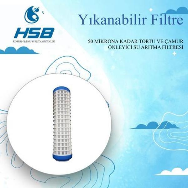 Hsb Yıkanabilir Su Arıtma Filtresi - Image 1