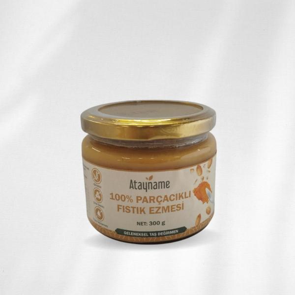 Atayname 100% Parçacıklı Fıstık Ezmesi 300 G - Image 1