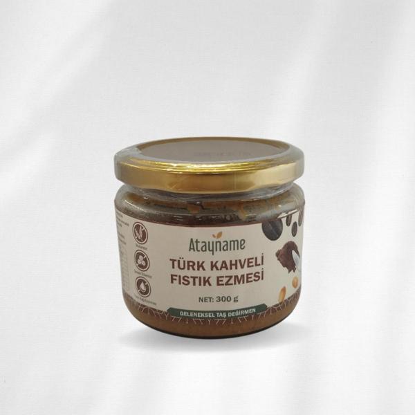 Atayname Türk Kahveli Fıstık Ezmesi 300 G - Image 1
