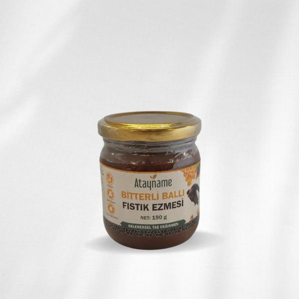 Atayname Bitterli Ballı Fıstık Ezmesi 190 G - Image 1