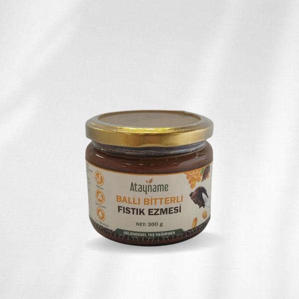 Atayname Bitterli Ballı Fıstık Ezmesi 300 G - Image 1