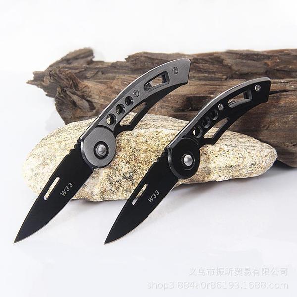 Valkyrie w33 Paslanmaz Çelik Kamp Av Bıçağı Katlanır Çakı GRİ - Image 1